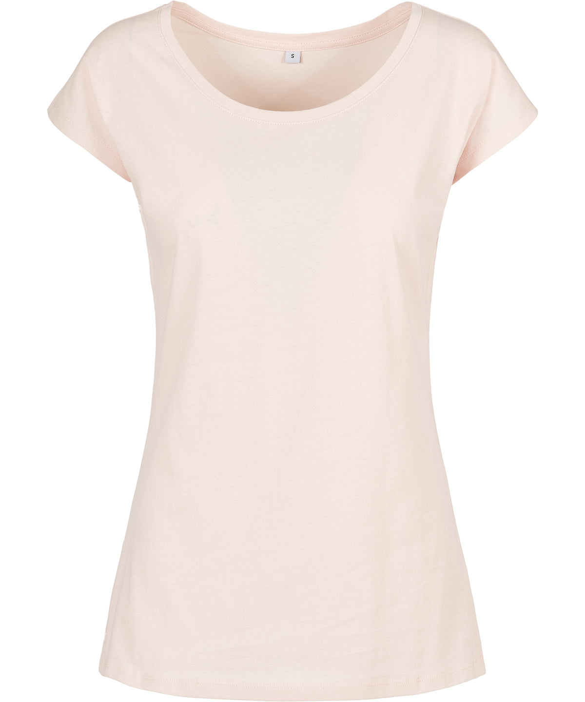 Build Your Brand Basic Women's Wide Neck Tee