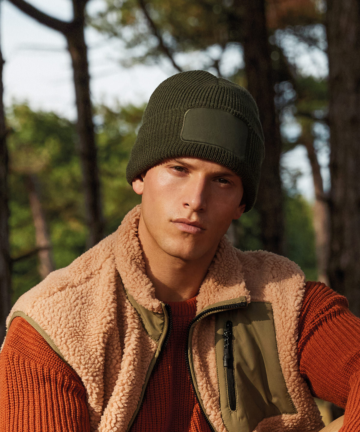 Beechfield Thinsulate™ Patch Beanie