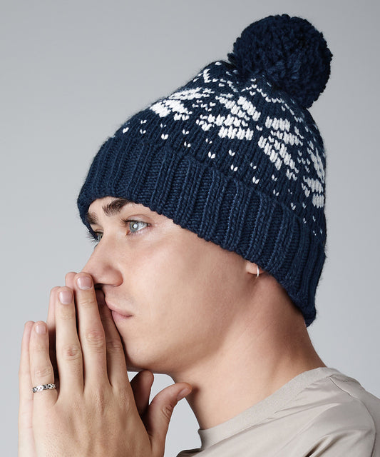 Beechfield Fair Isle Snowstar® Beanie