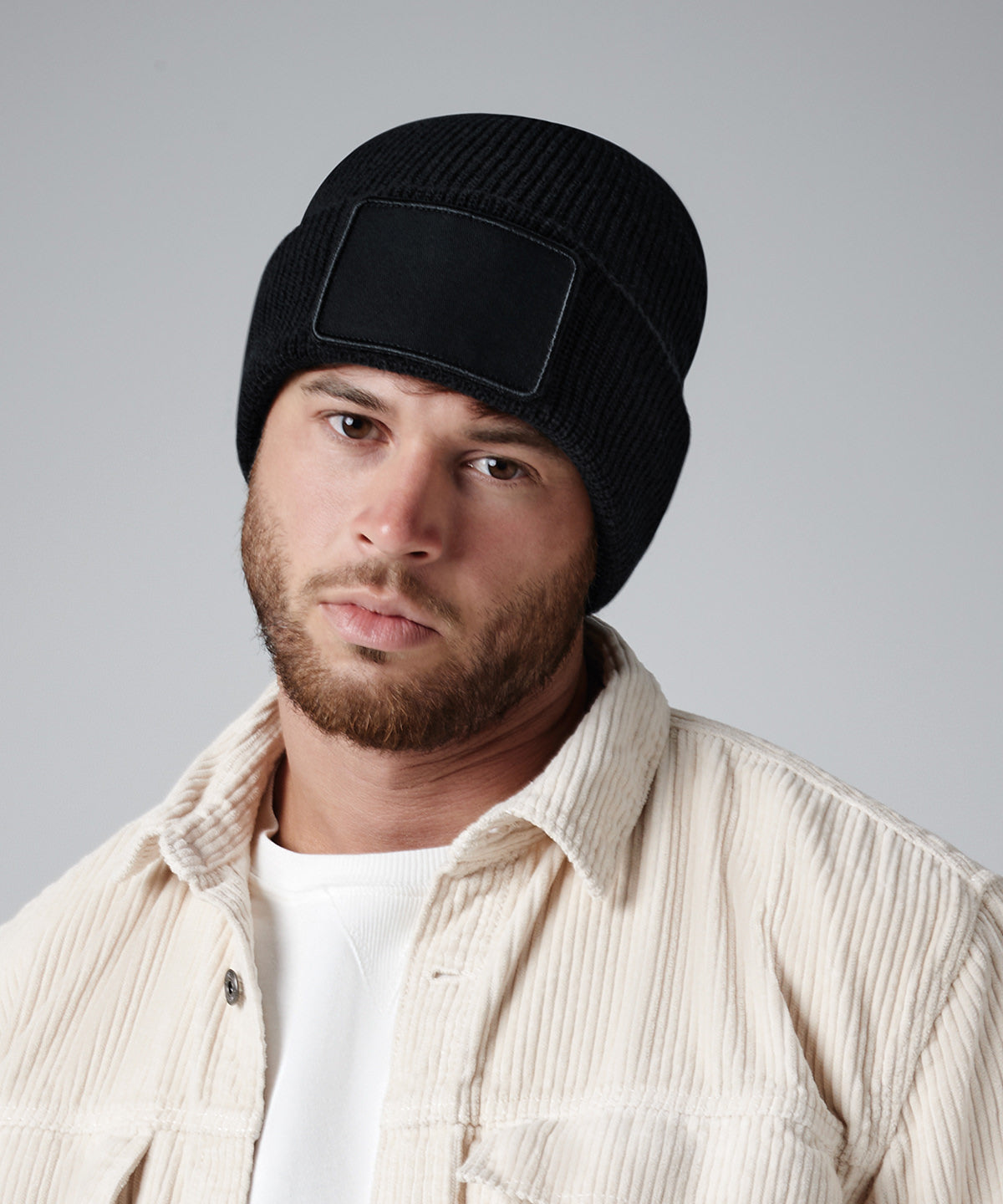 Beechfield Removable Patch Thinsulate™ Beanie