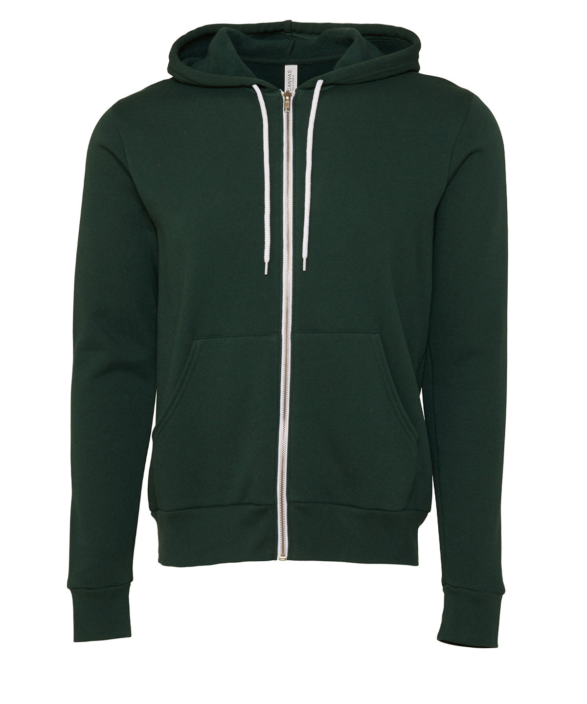 Bella Canvas Unisex Polycotton Fleece Full-zip Hoodie