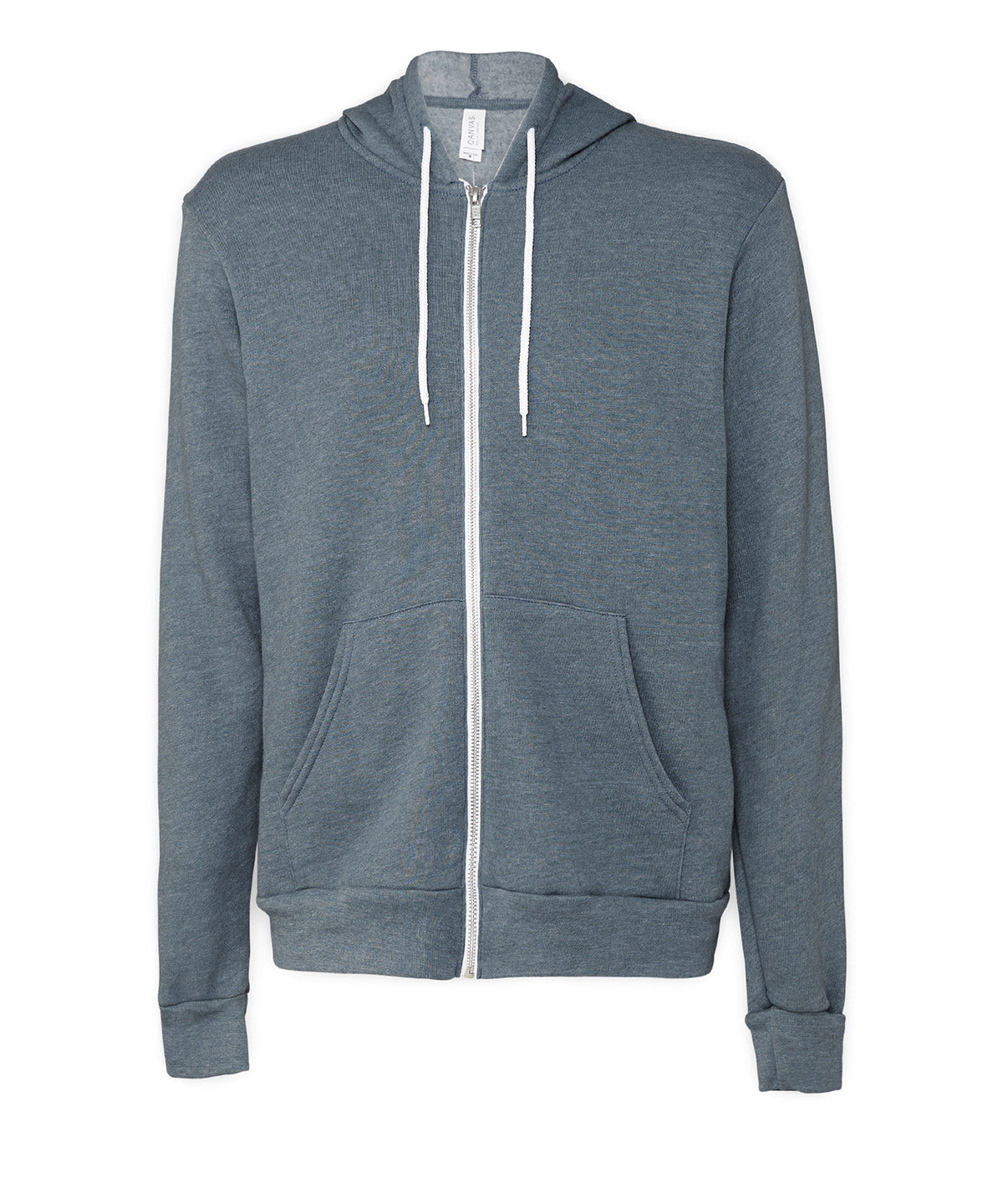 Bella Canvas Unisex Polycotton Fleece Full-zip Hoodie