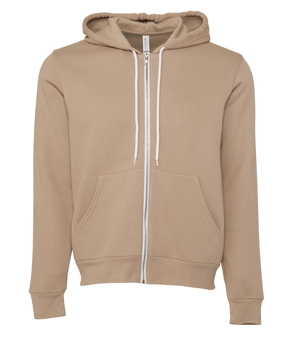 Bella Canvas Unisex Polycotton Fleece Full-zip Hoodie