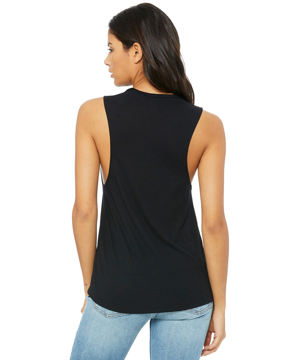 Bella Canvas Flowy Scoop Muscle T-shirt