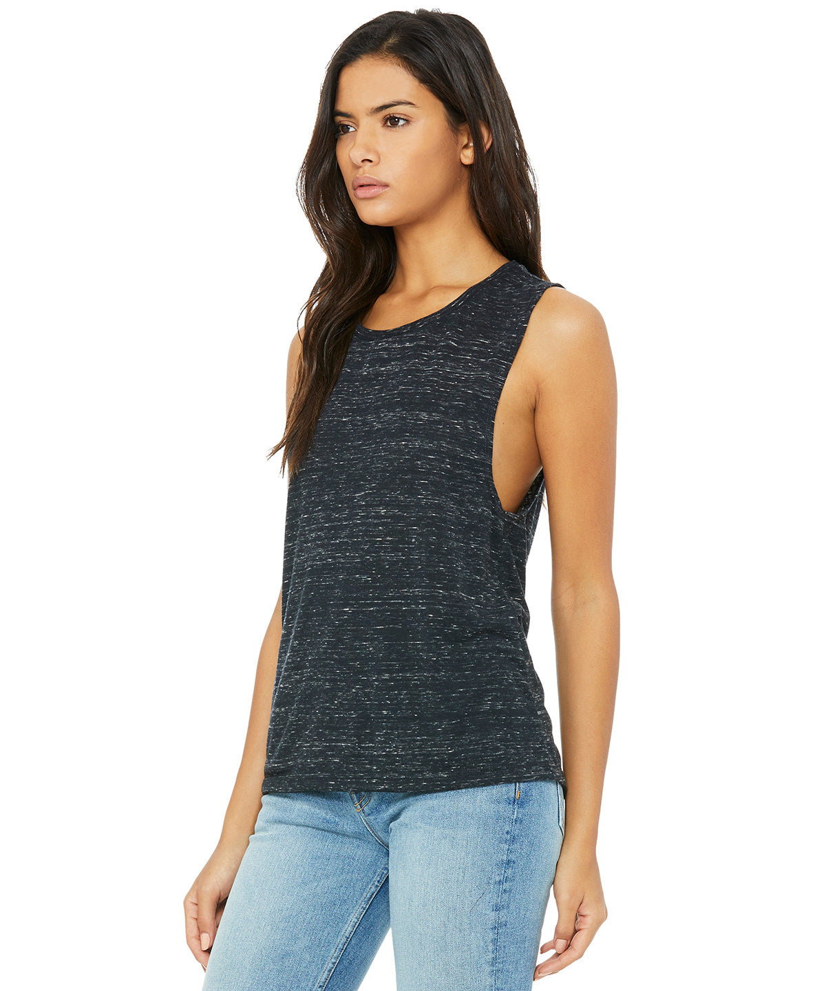 Bella Canvas Flowy Scoop Muscle T-shirt