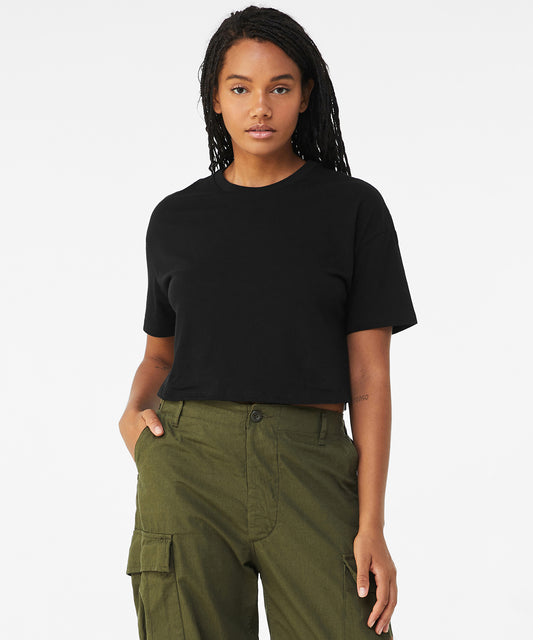 Bella Canvas Women’s Jersey Crop Tee