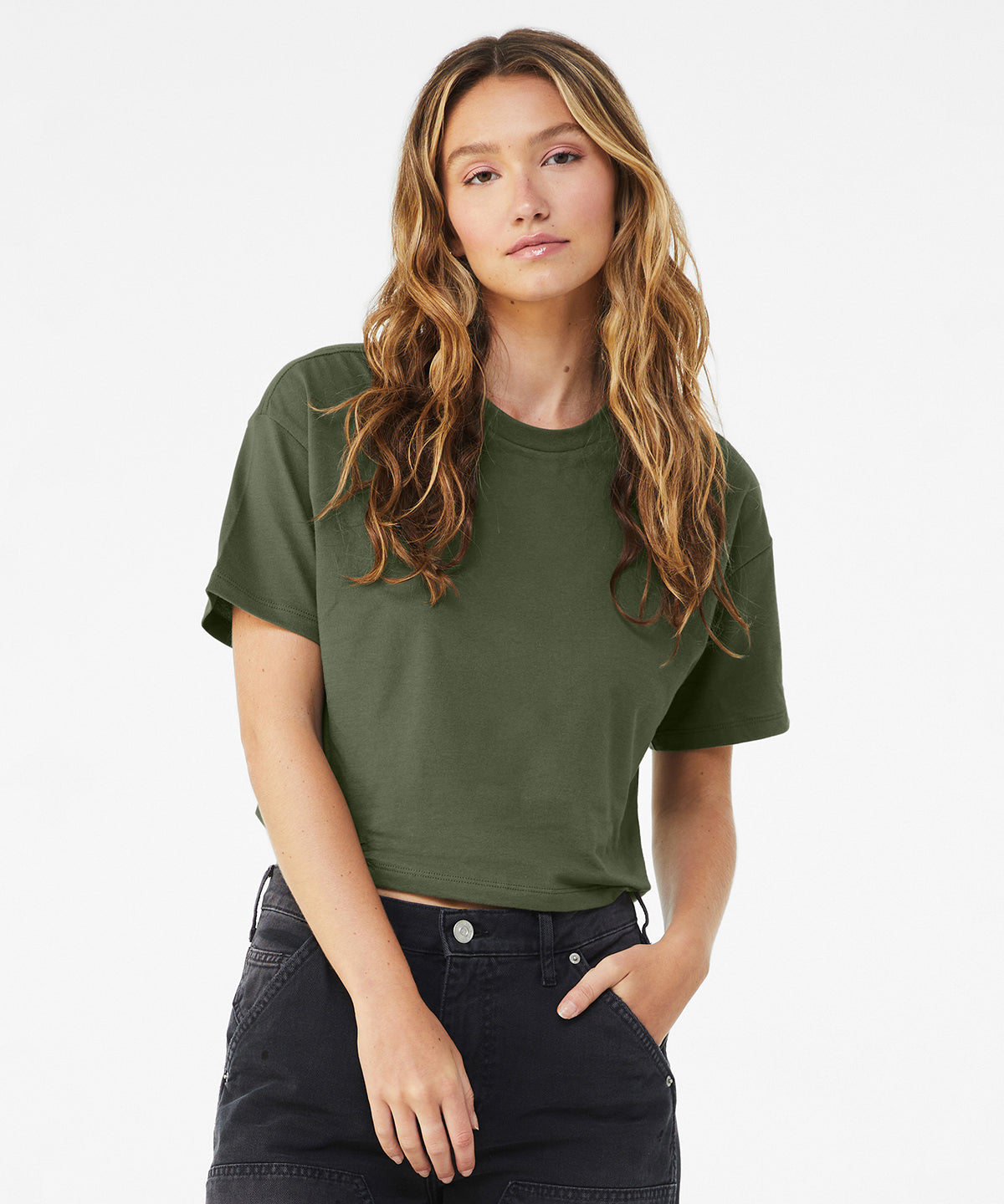 Bella Canvas Women’s Jersey Crop Tee