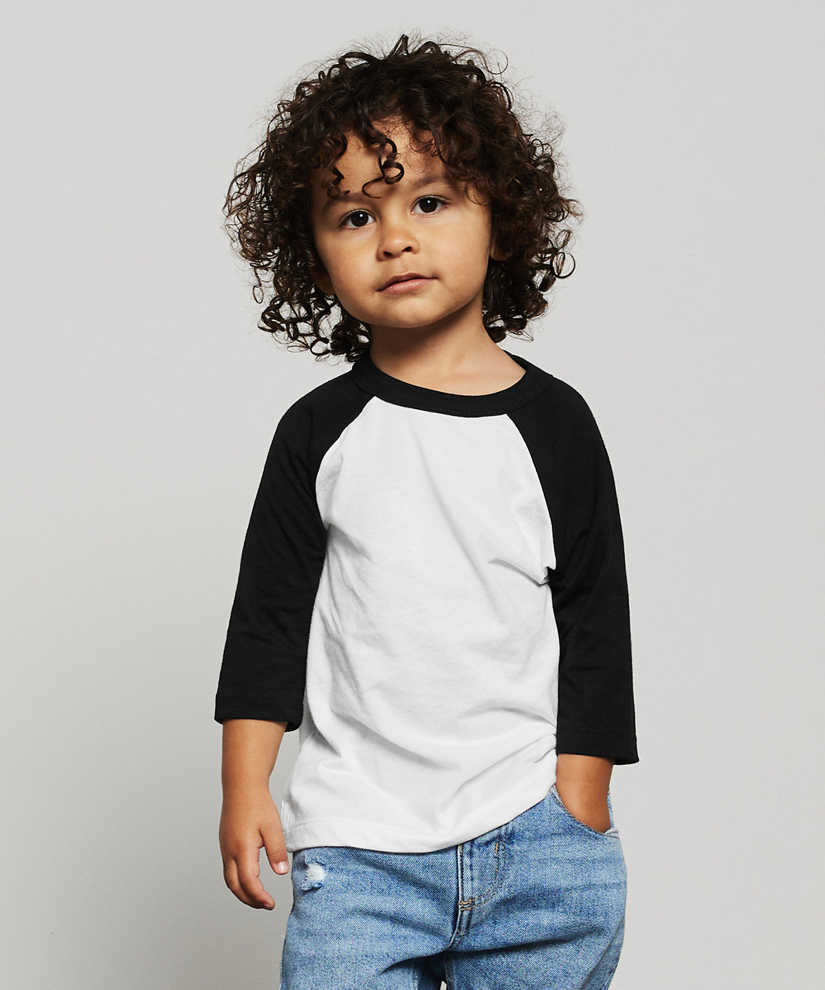 Bella Canvas Toddler ¾ Sleeve Baseball Tee