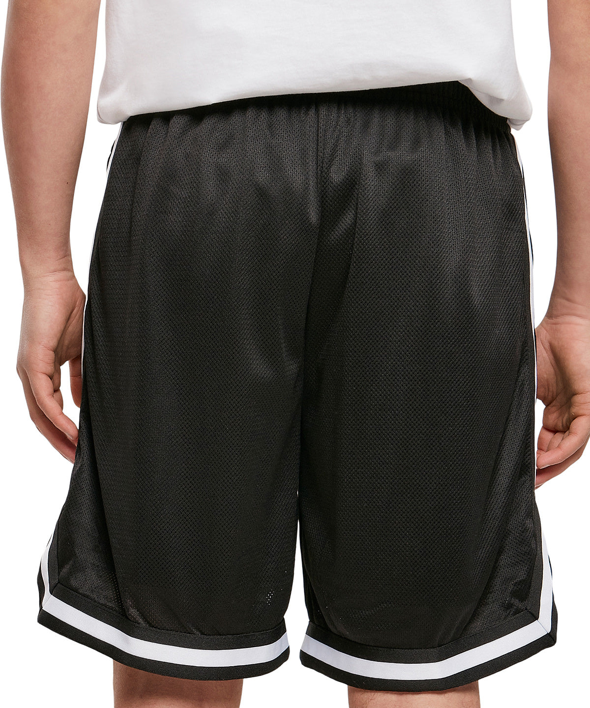 Build Your Brand Two-tone Mesh Shorts