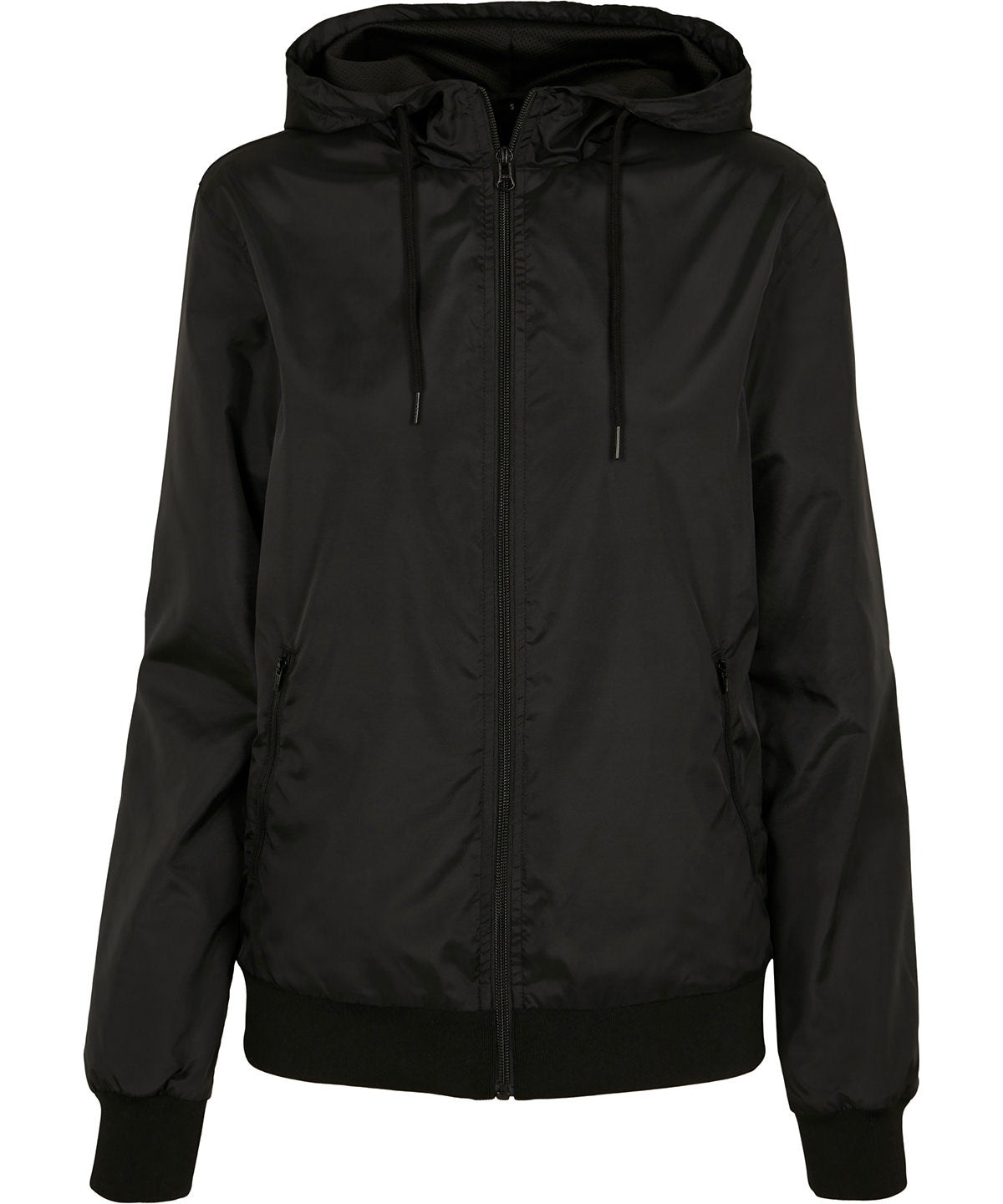 Build Your Brand Women’s Two-tone Tech Windrunner Jacket