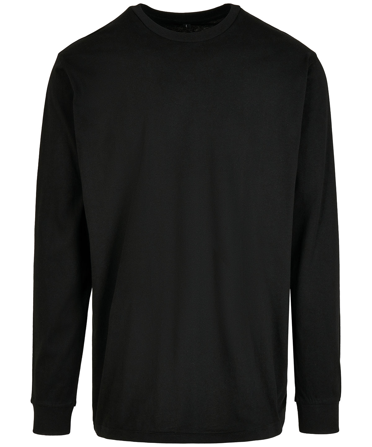 Build Your Brand Organic Long Sleeve With Cuff Rib