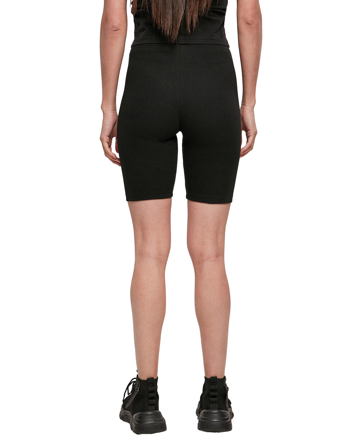 Build Your Brand Women's High Waist Cycle Shorts