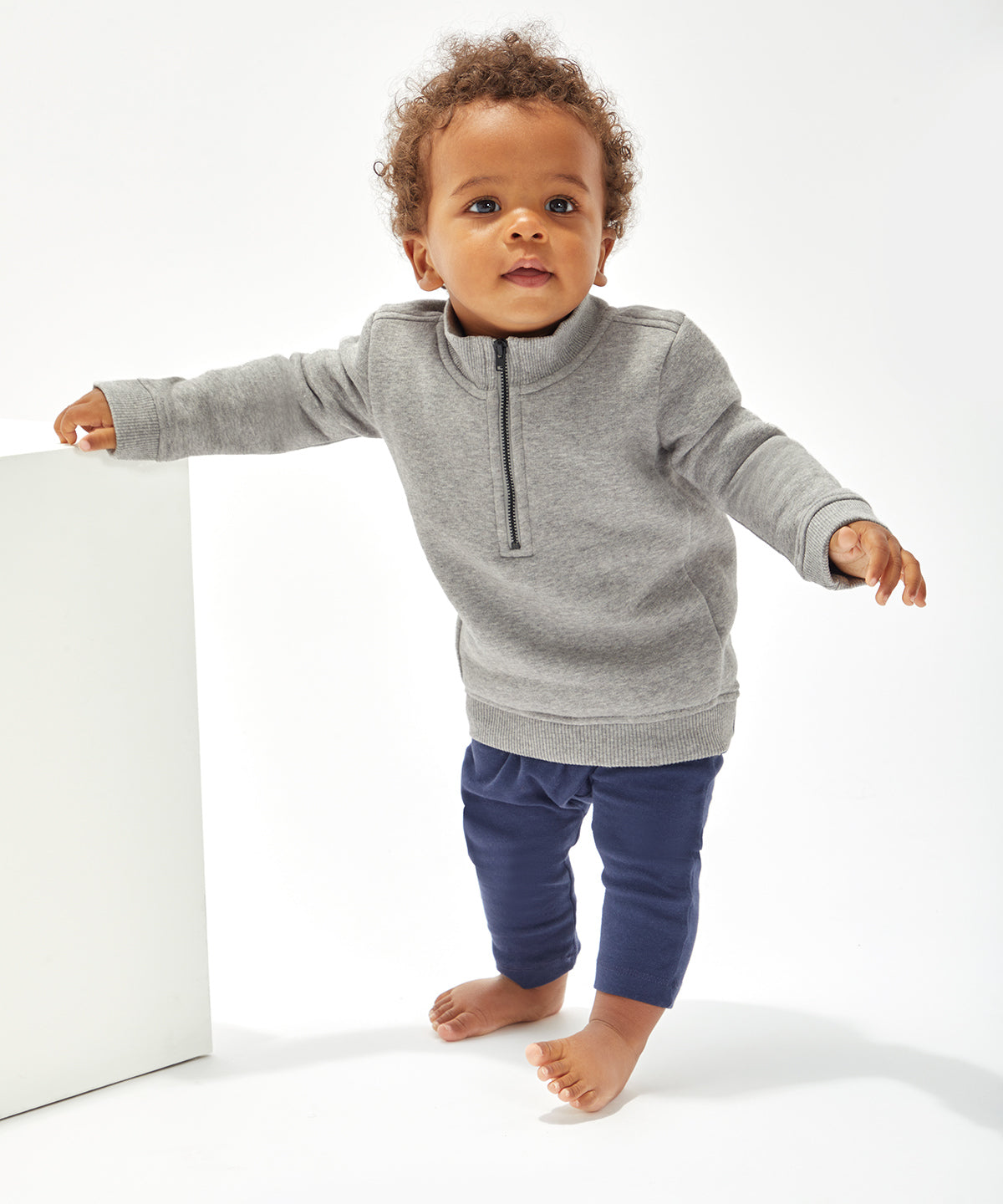 Babybugz Baby ¼-zip Sweatshirt