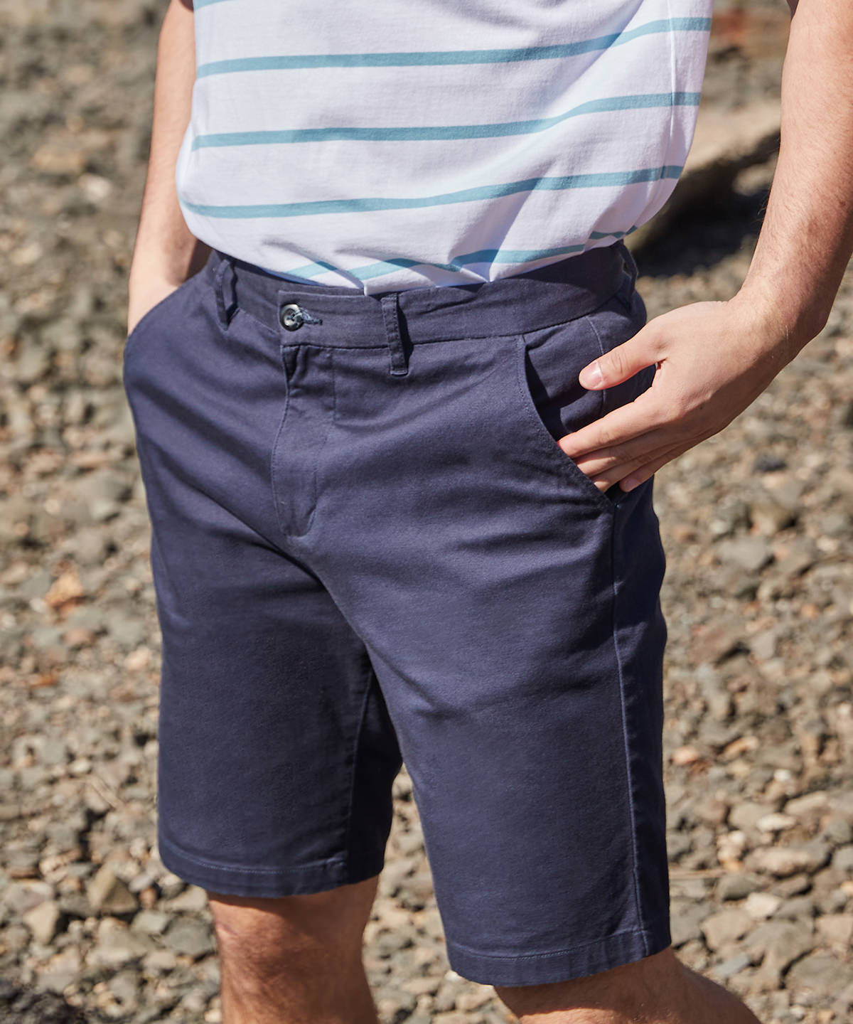 Front Row Stretch Chino Shorts