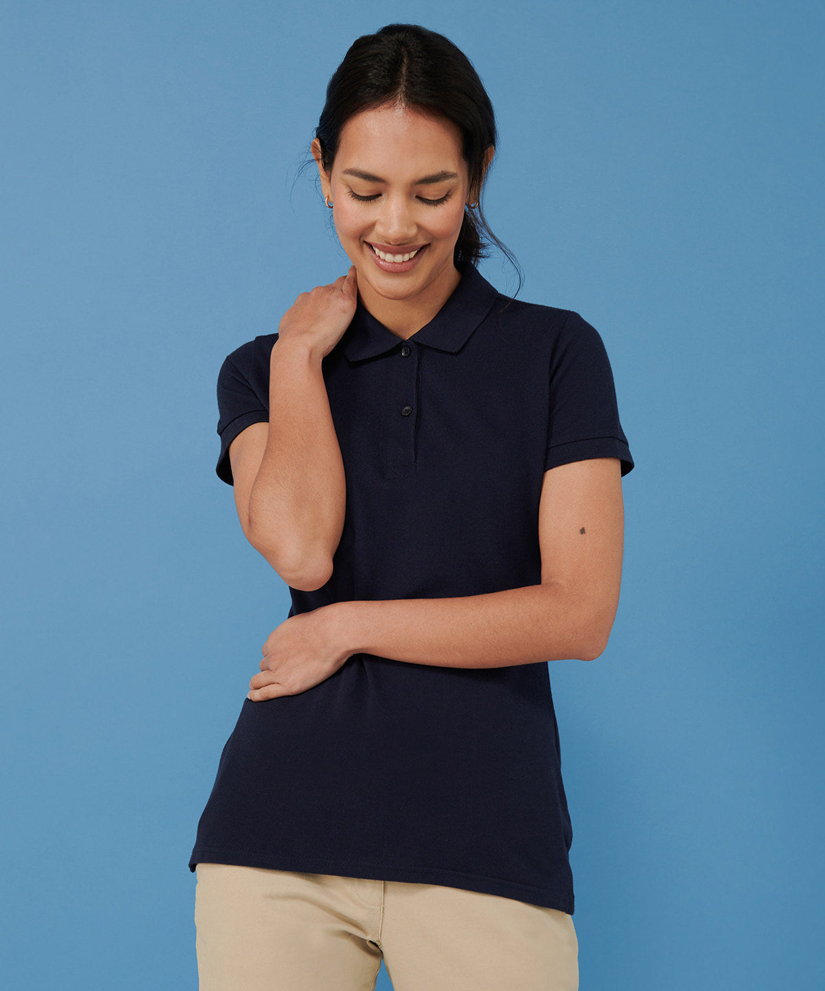 Henbury Women's Micro-fine Piqué Polo Shirt