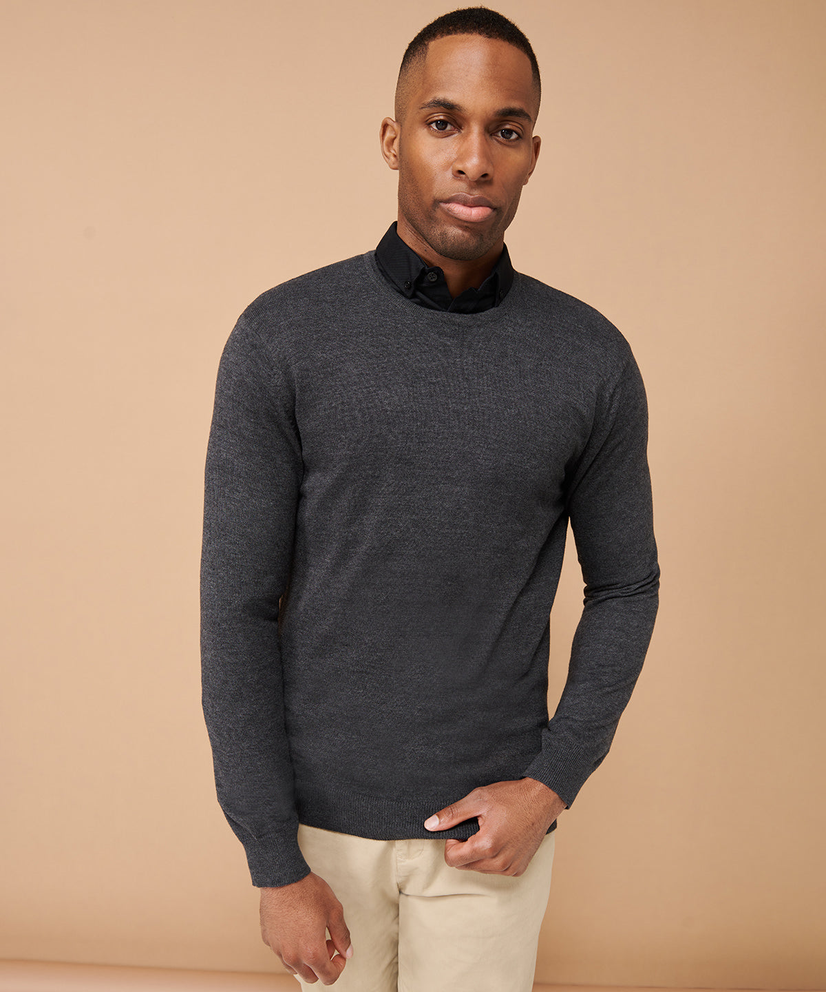 Henbury Crew Neck Jumper