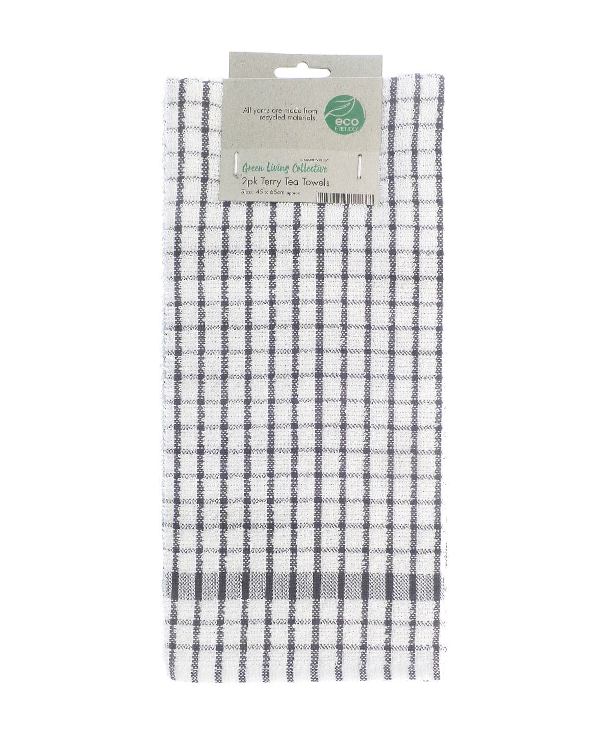 Home & Living Recycled Terry Tea Towels (2-pack)