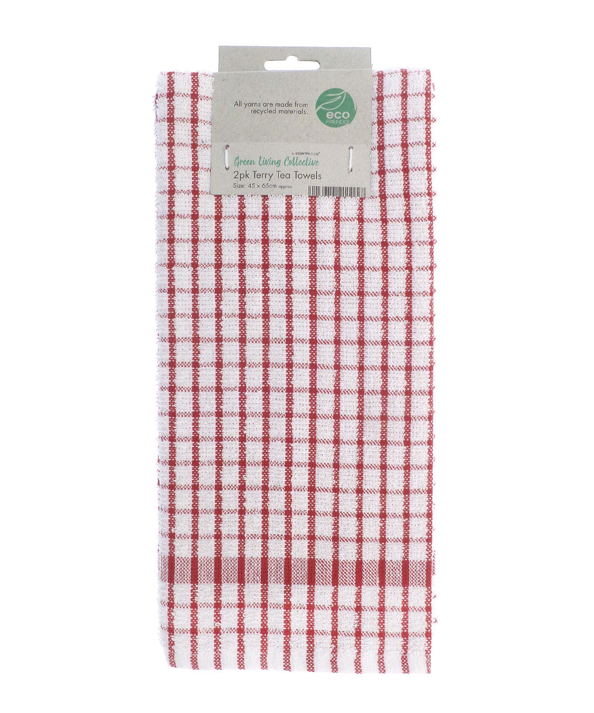 Home & Living Recycled Terry Tea Towels (2-pack)