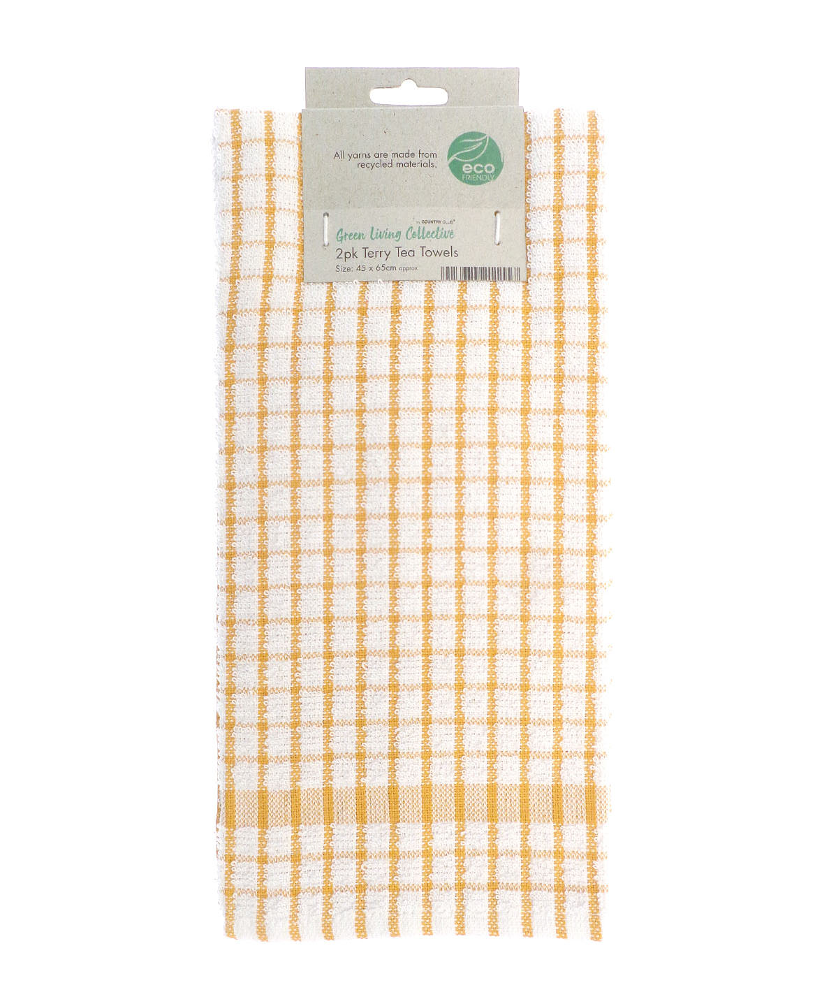 Home & Living Recycled Terry Tea Towels (2-pack)