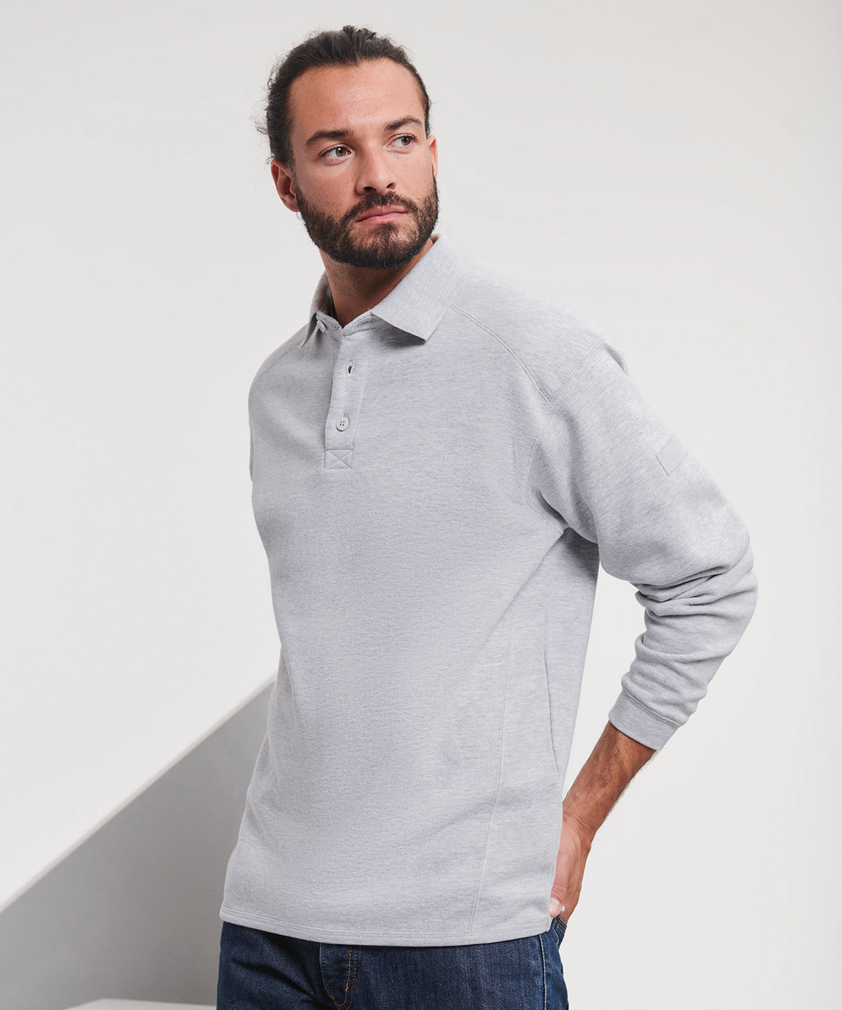 Russell Europe Heavy-duty Collar Sweatshirt