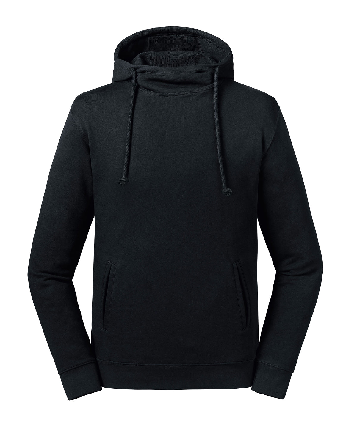 Russell Europe Pure Organic High Collar Hooded Sweatshirt