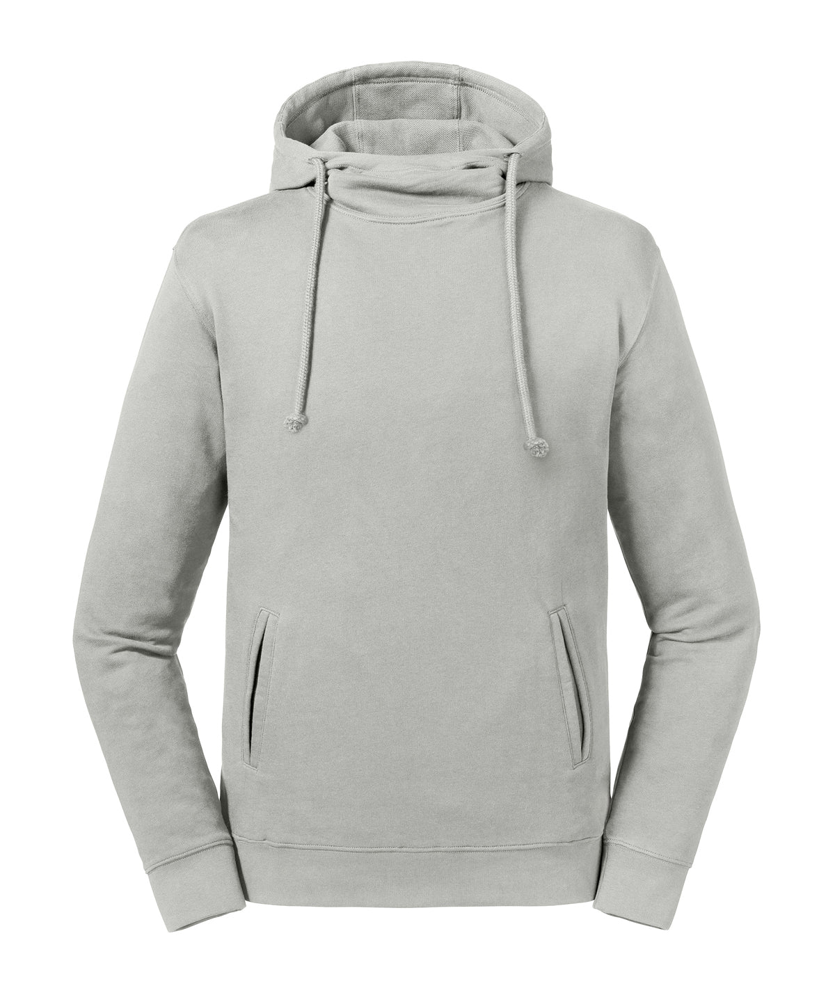 Russell Europe Pure Organic High Collar Hooded Sweatshirt