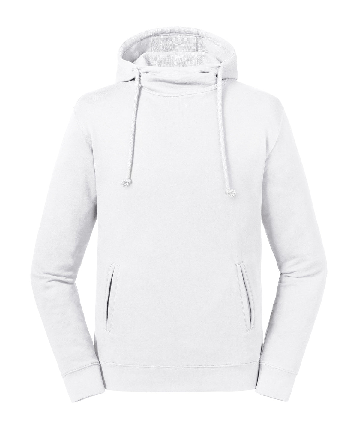 Russell Europe Pure Organic High Collar Hooded Sweatshirt