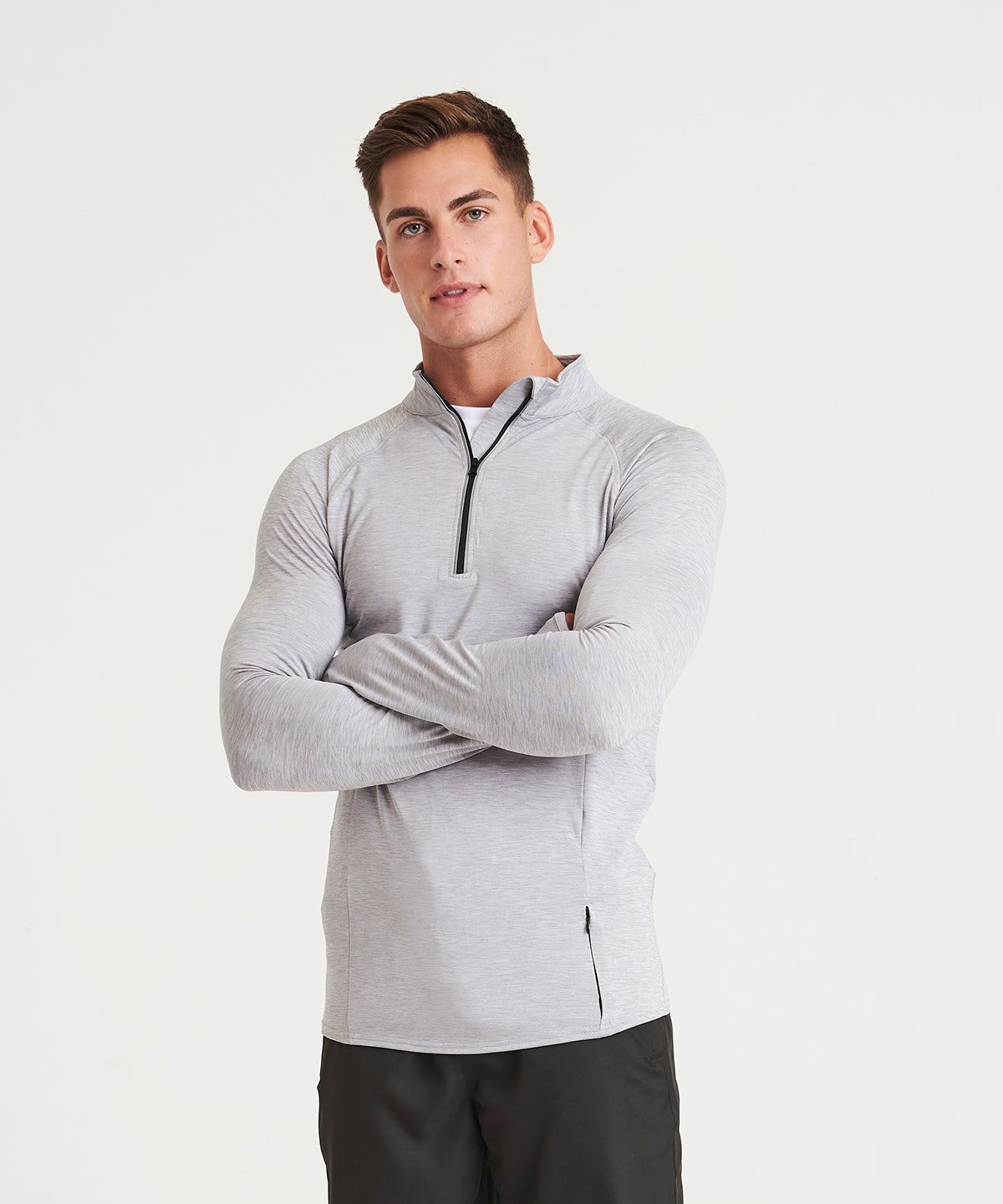 AWDis Just Cool Cool Flex Long Half-zip Top