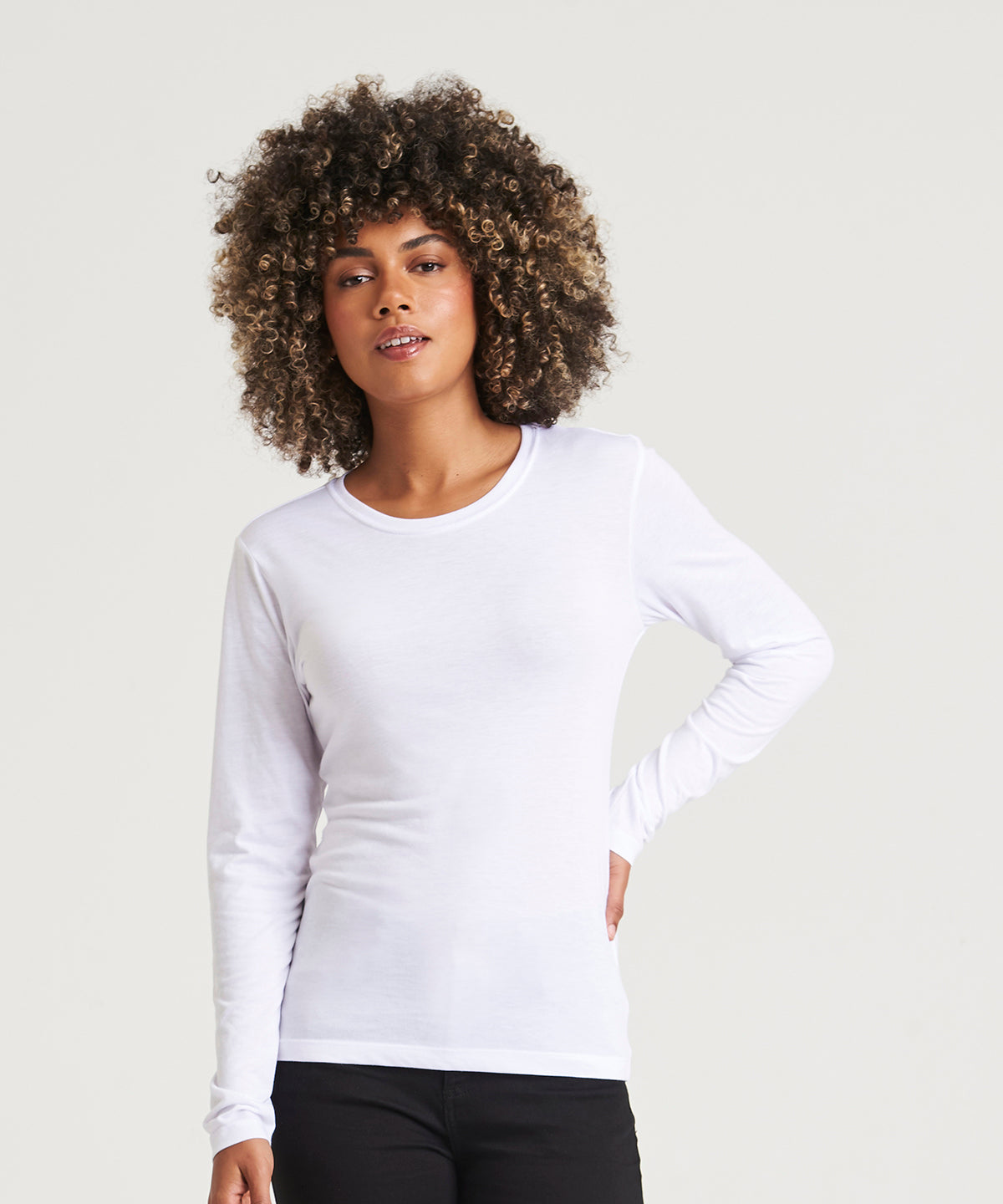 AWDis Just T's Women's Triblend T Long Sleeve