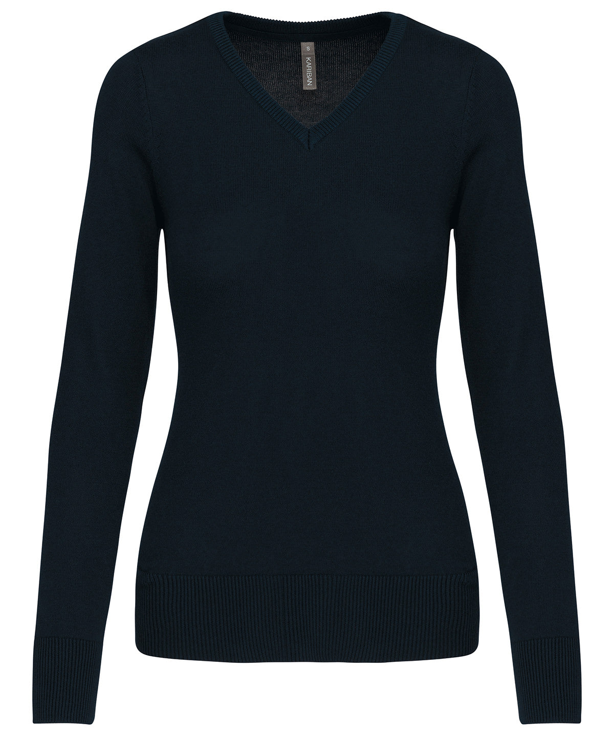 Kariban Ladies' V-neck Jumper