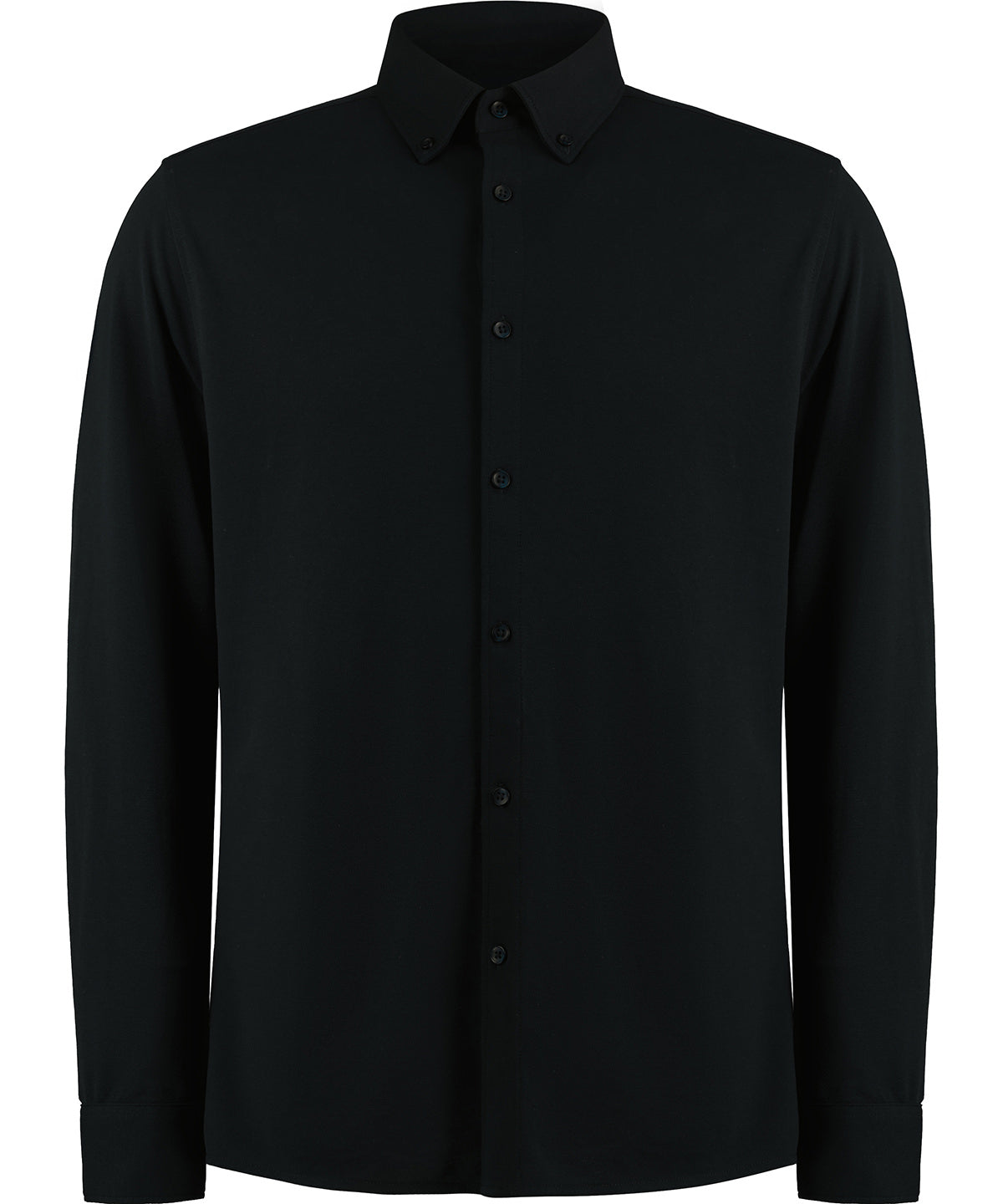 Kustom Kit Long Sleeve Superwash® 60° Piqué Shirt (tailored Fit)