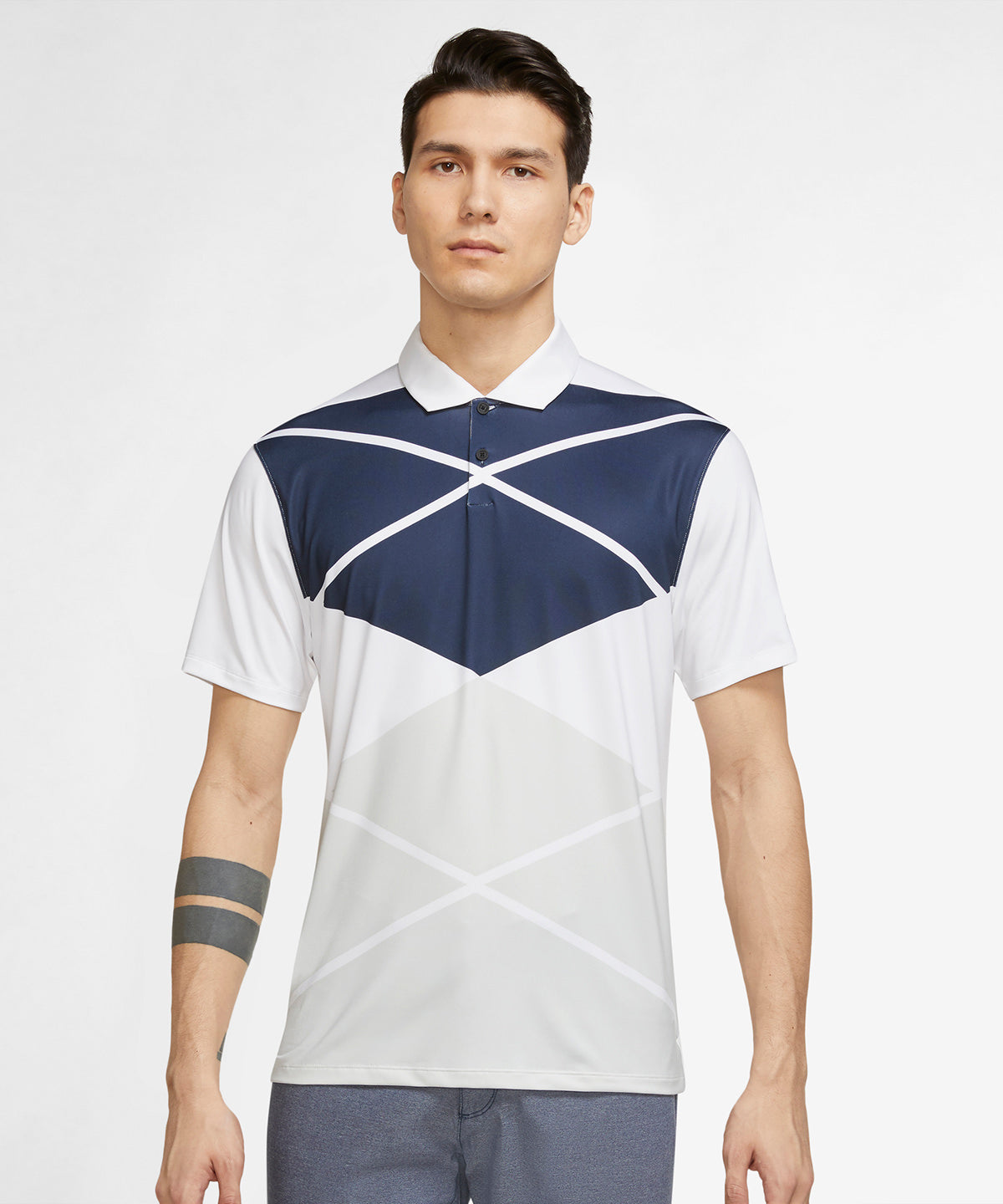 Nike Nike Vapor Argyle Print Polo