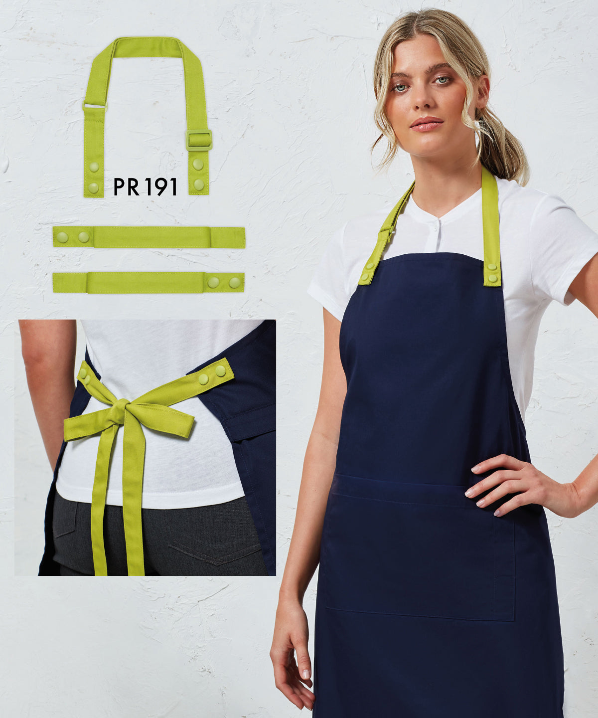 Premier ‘Swap & Pop’ Customisable Apron – Straps