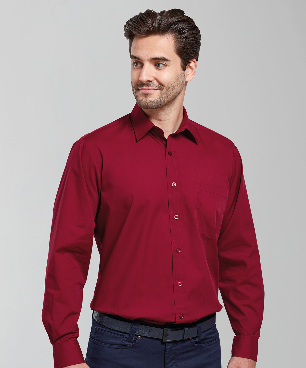 Premier Long Sleeve Poplin Shirt