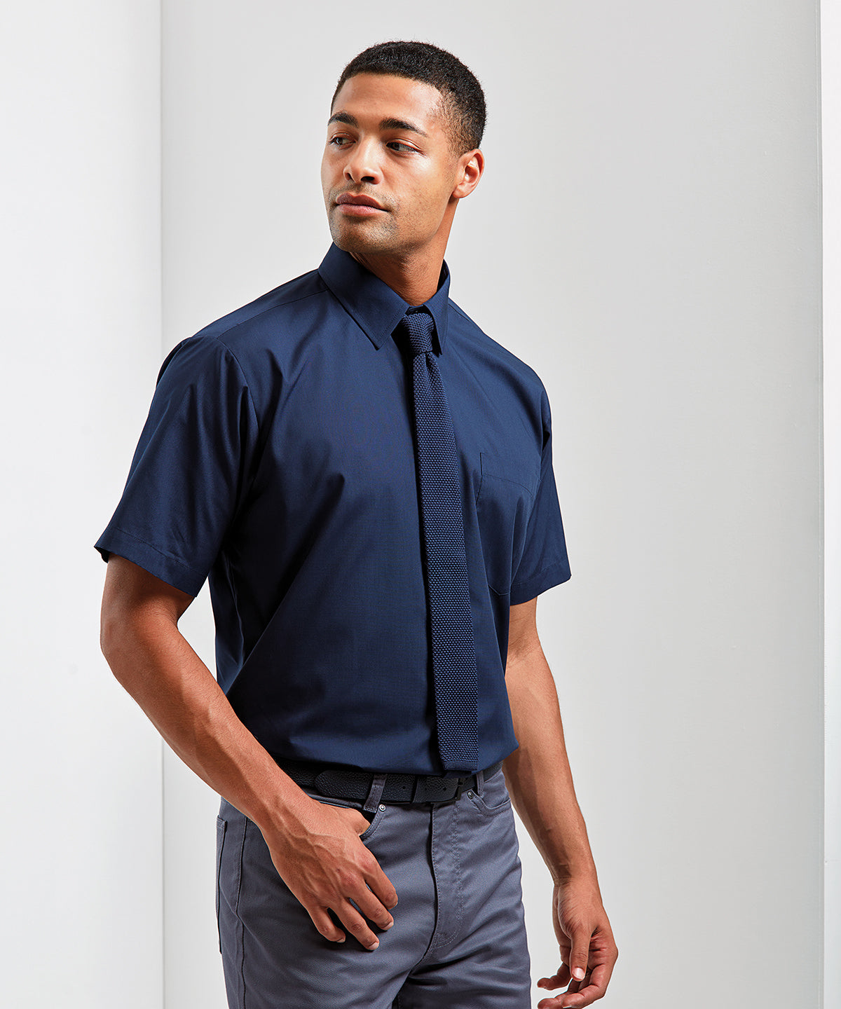 Premier Short Sleeve Poplin Shirt