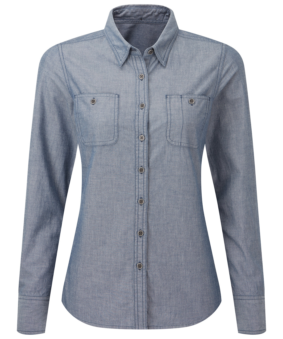 Premier Women’s Chambray Shirt, Organic And Fairtrade Certified