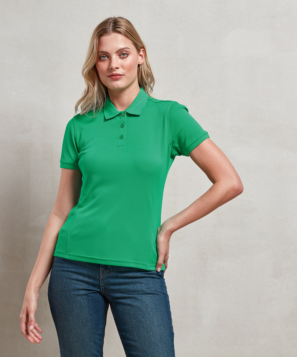 Premier Women's Coolchecker® Plus Piqué Polo