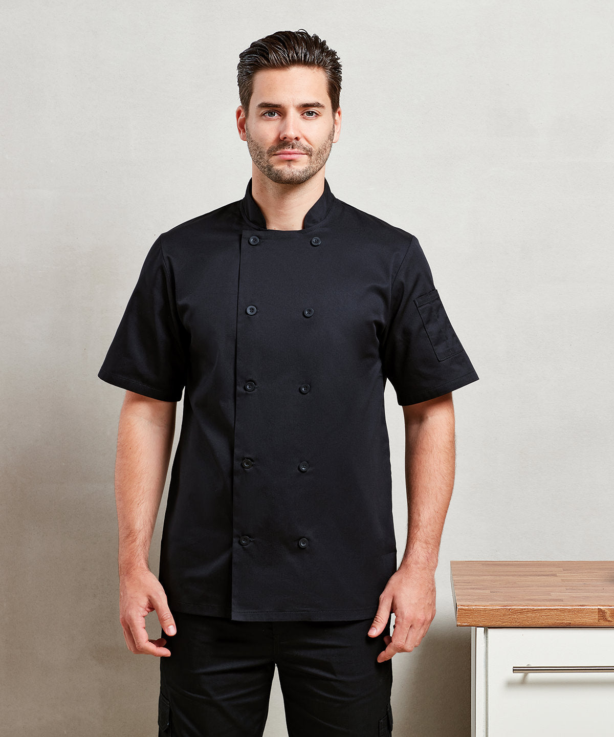 Premier Short Sleeve Chef’s Jacket