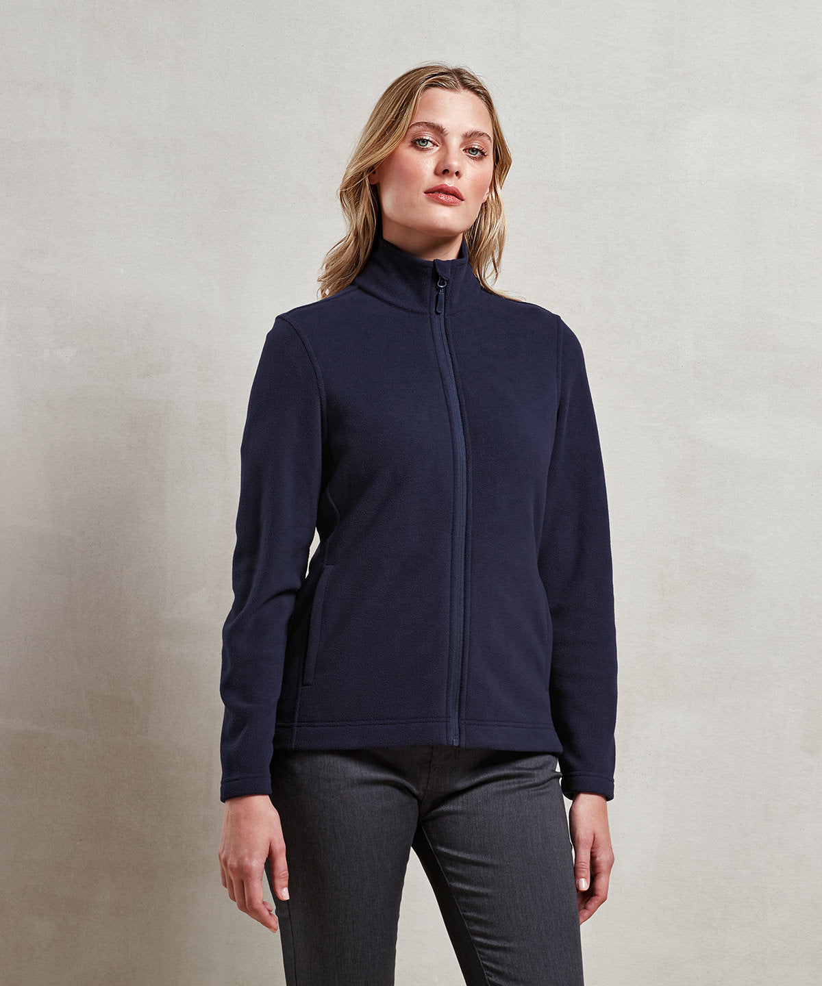 Premier Women’s ‘Recyclight’ Full-zip Microfleece