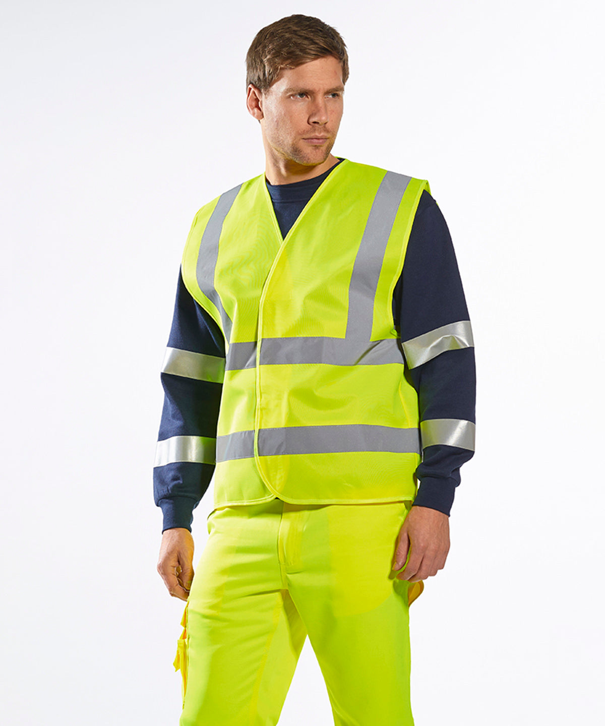 Portwest Hi-vis Two-band-and-brace Vest (C470)