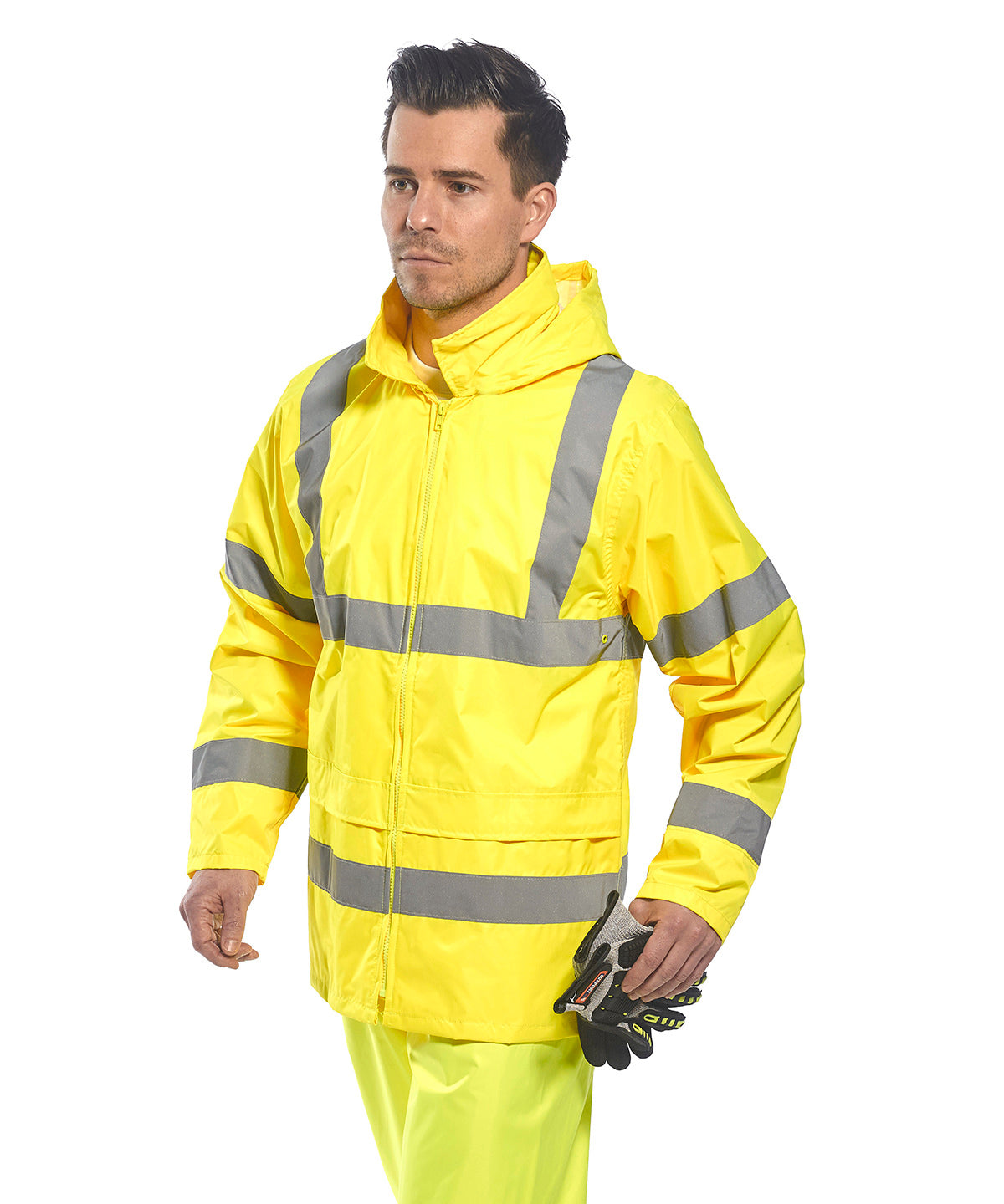 Portwest Hi-vis Rain Jacket (H440)