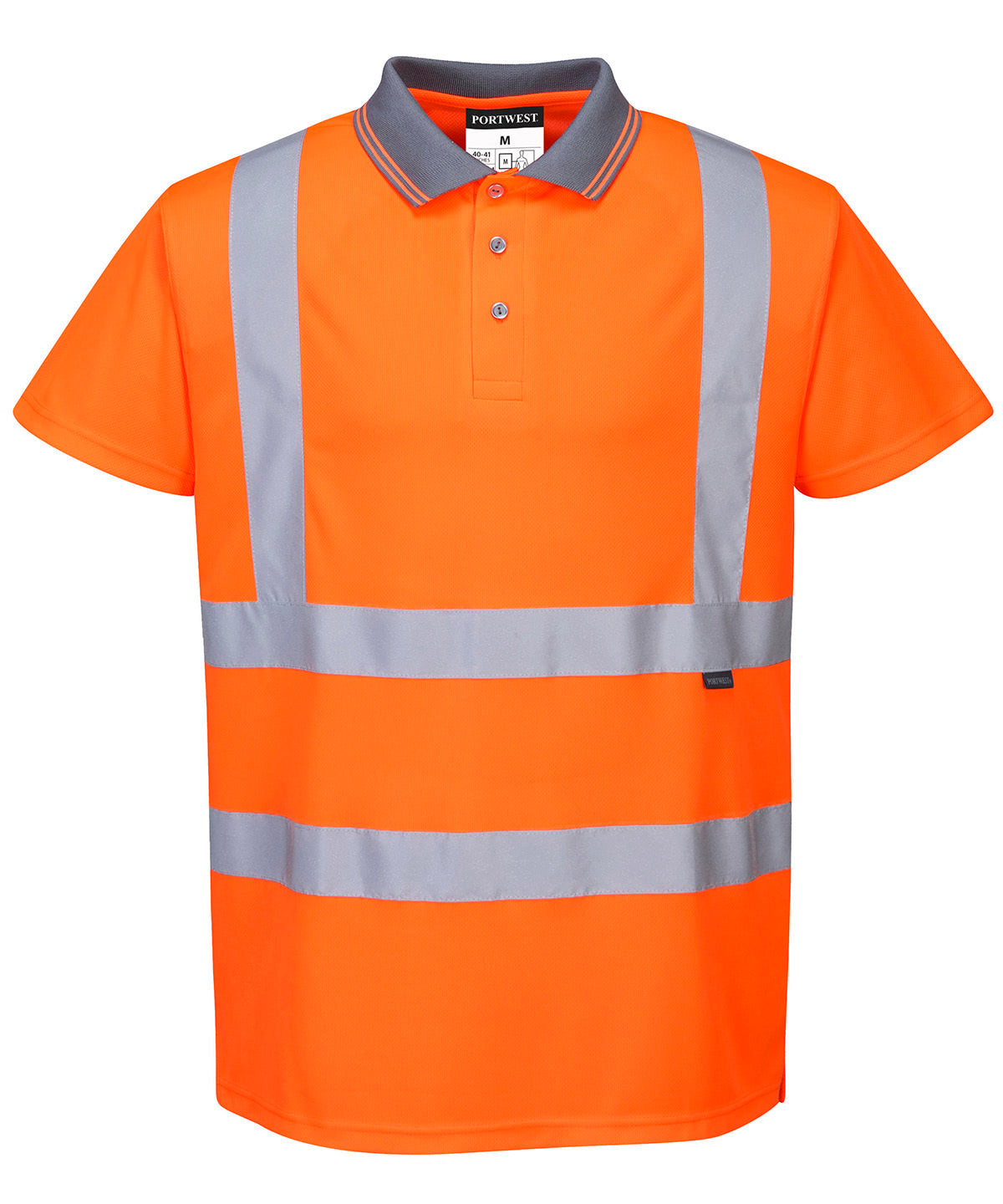 Portwest Hi-vis Short Sleeved Polo (S477/RT22)