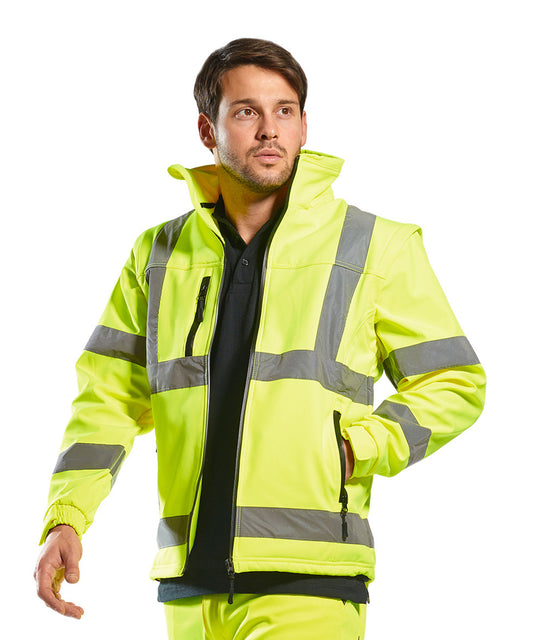 Portwest Hi-vis Softshell Jacket (3L) (S428)