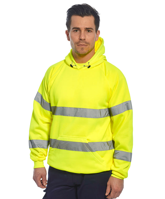 Portwest Hi-vis Hooded Sweatshirt (B304)