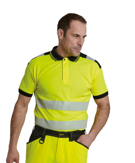 Portwest PW3 Hi-vis Polo Shirt (T180)