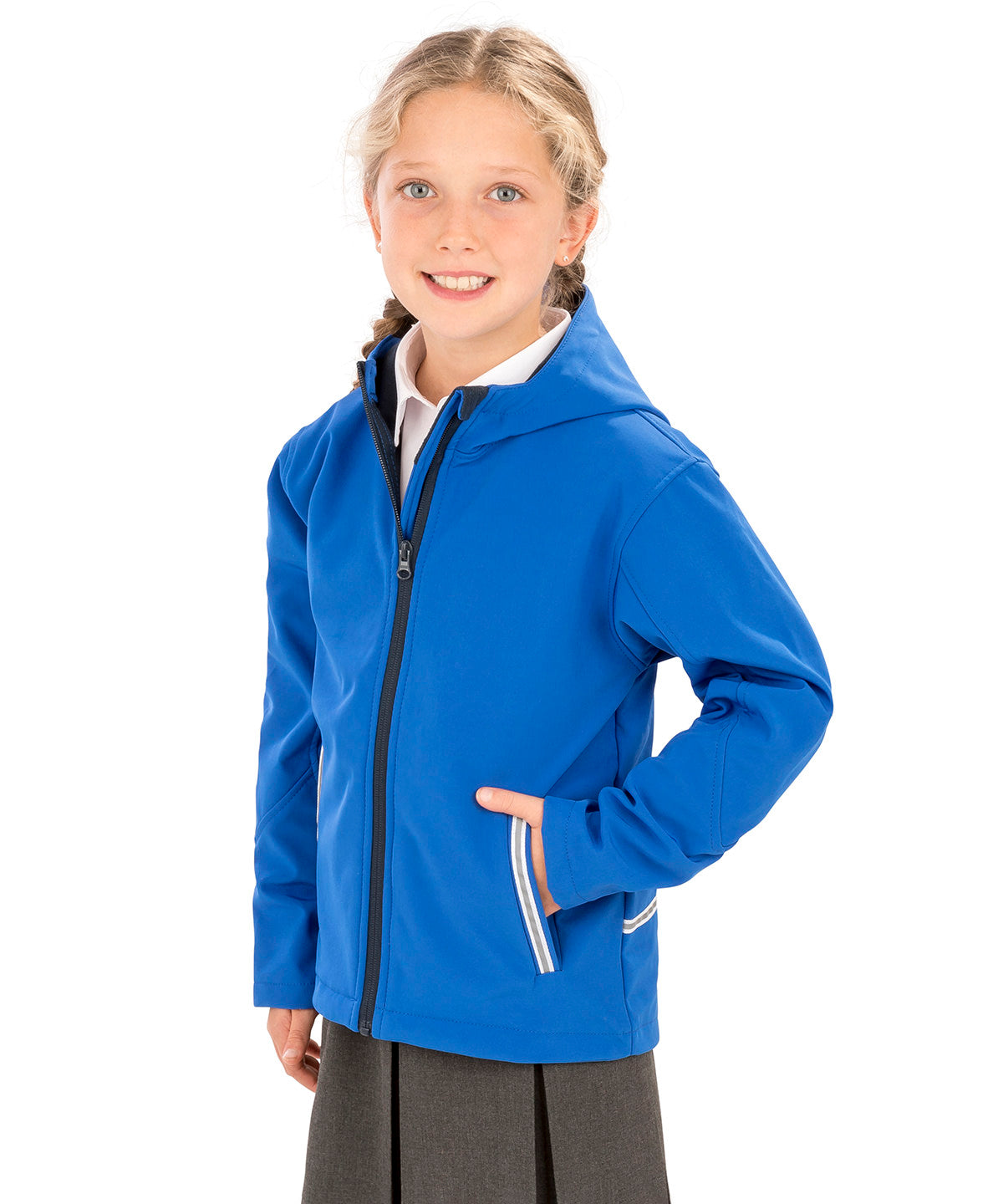 Result Core Core Junior TX Performance Hooded Softshell Jacket