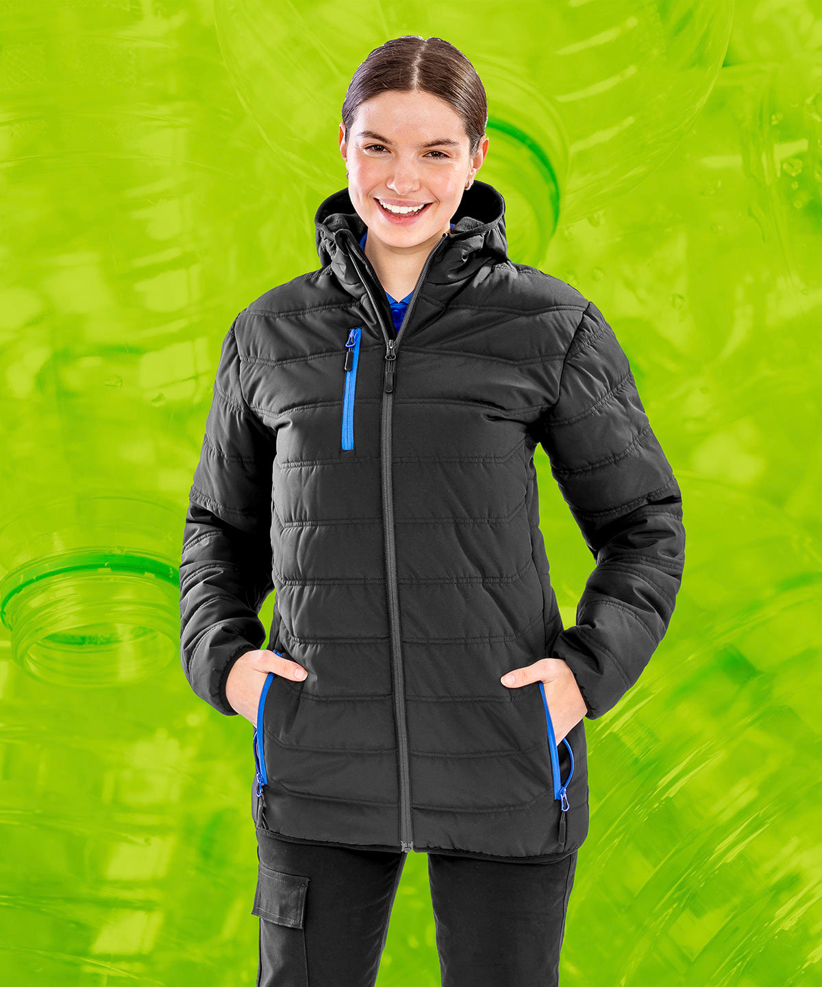 Result Genuine Recycled Recycled Compass Padded Winter Jacket