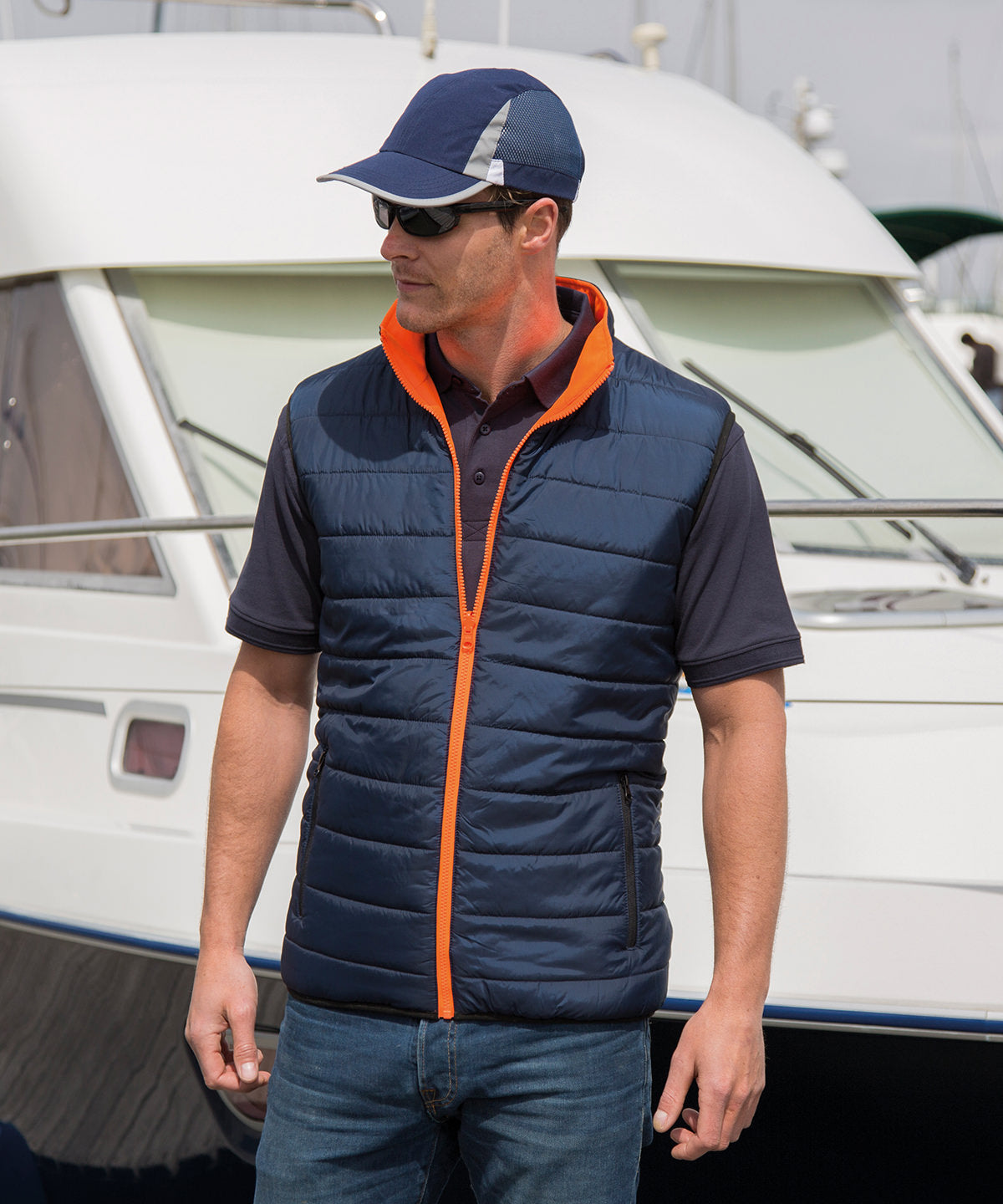 Result Safeguard Reversible Soft Padded Gilet