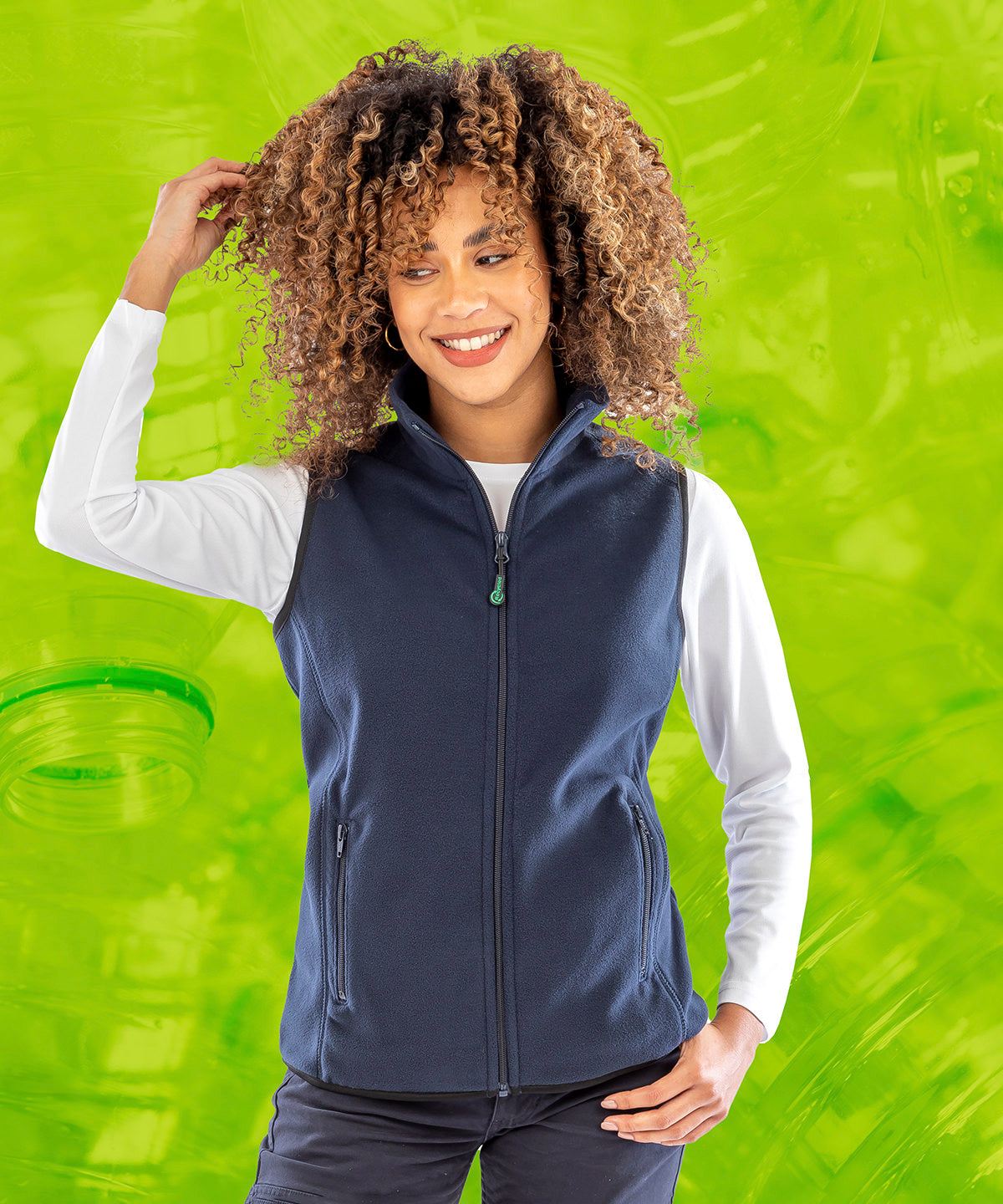 Result Genuine Recycled Recycled Fleece Polarthermic Bodywarmer