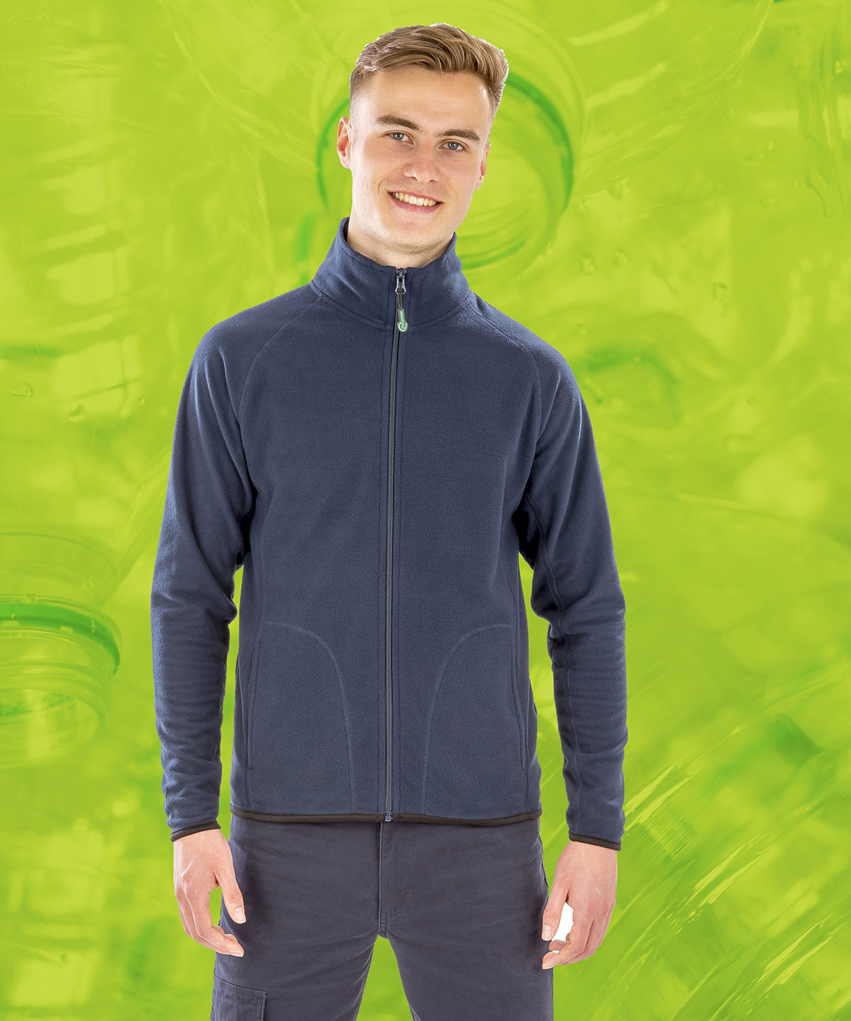 Result Genuine Recycled Recycled Microfleece Jacket